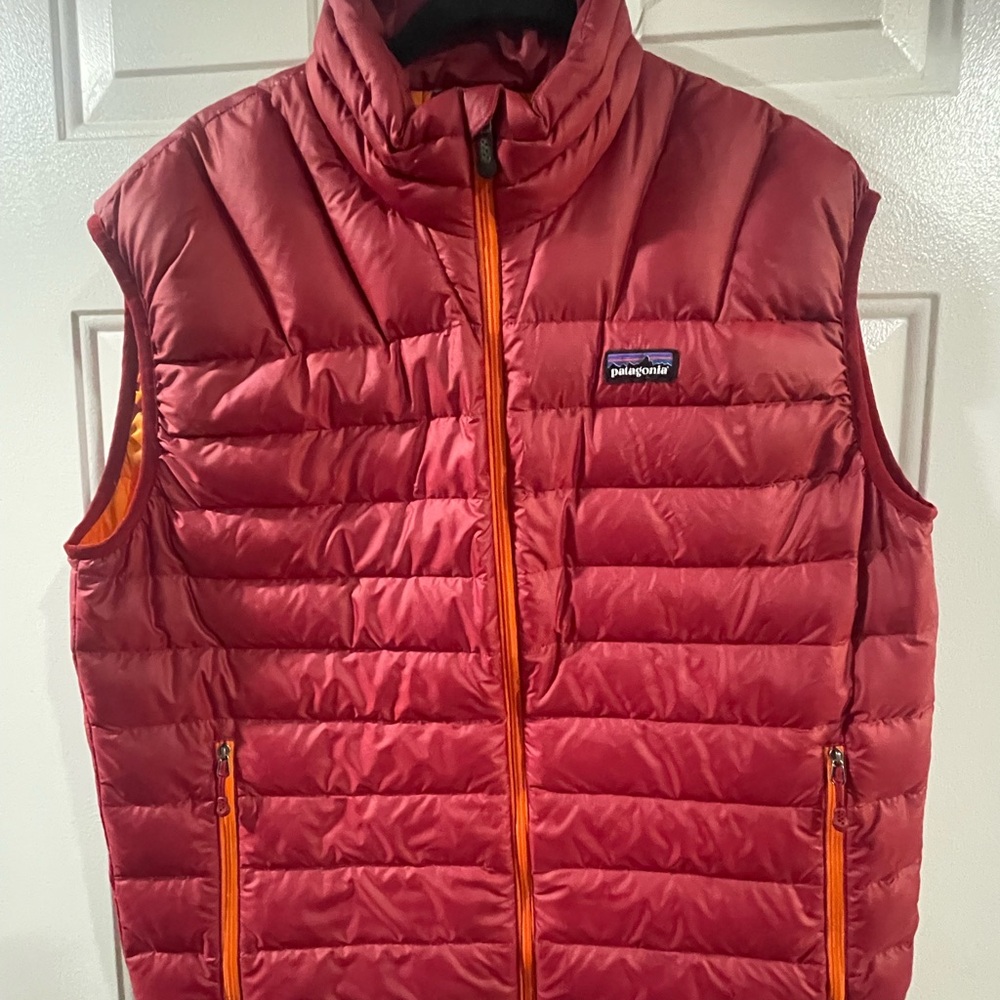 Patagonia Red Puffer Vest